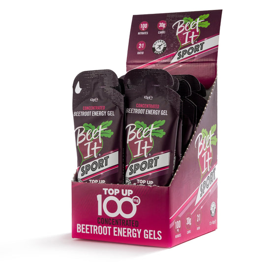 BEET IT SPORT NITRATE ENERGY GEL TOP UP 100 (pack of 12)